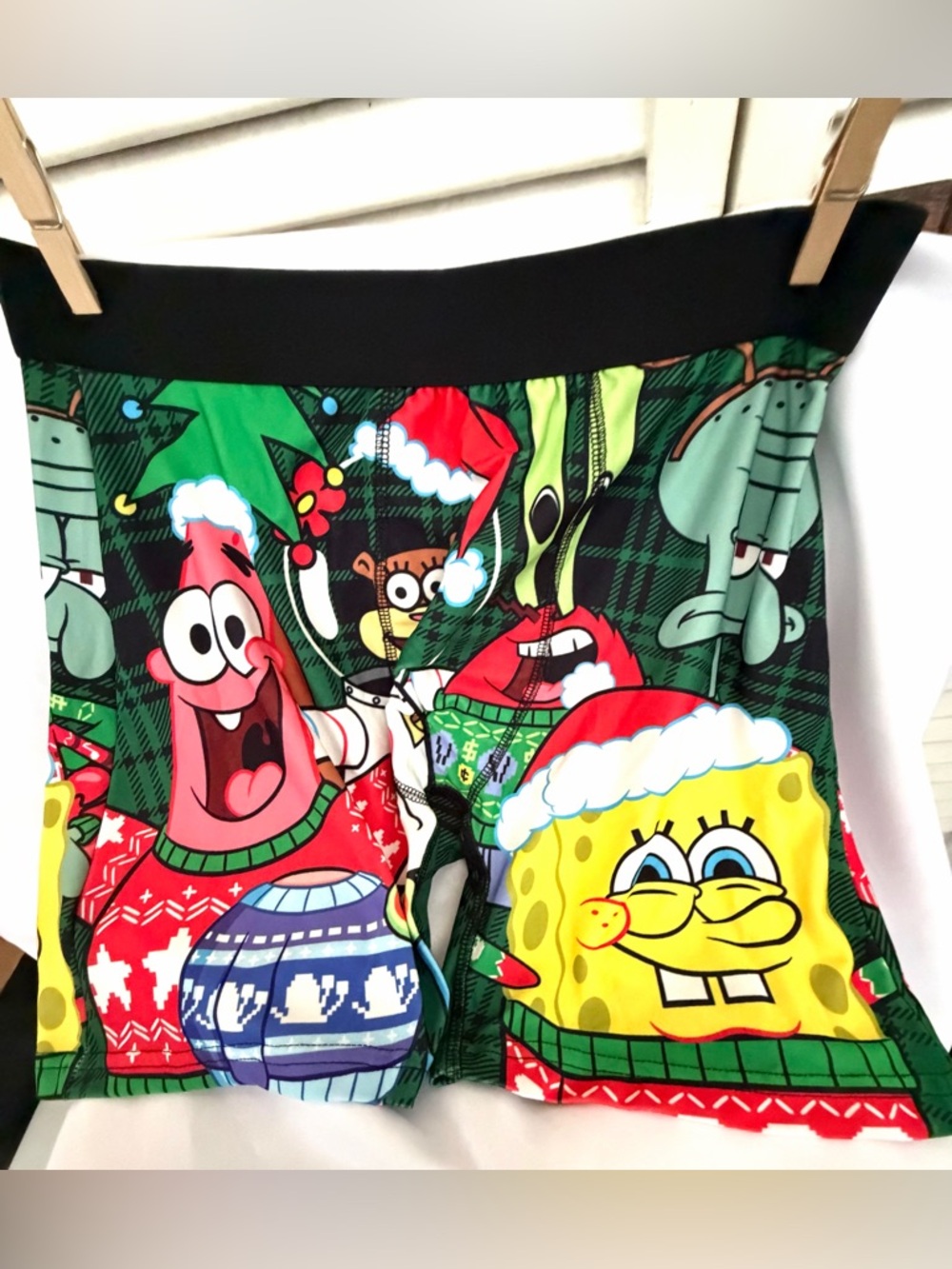 SpongeBob SquarePants Cartoon Boxer Briefs - Bright Multi M/32-34